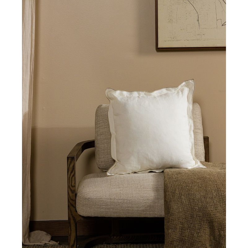 FORASTERO - Funda Cojin Fine Beige Border Forastero
