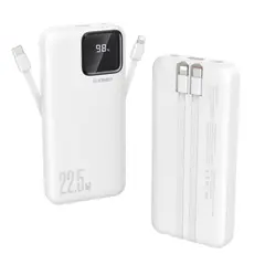 KBOD - Batería Externa Power Bank 10000mah Md-12411 Blanco