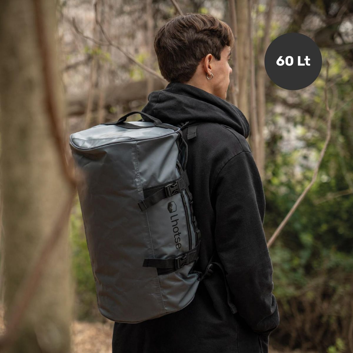 LHOTSE - Bolso Deportivo Impermeable Duffel 60 lts Lhotse