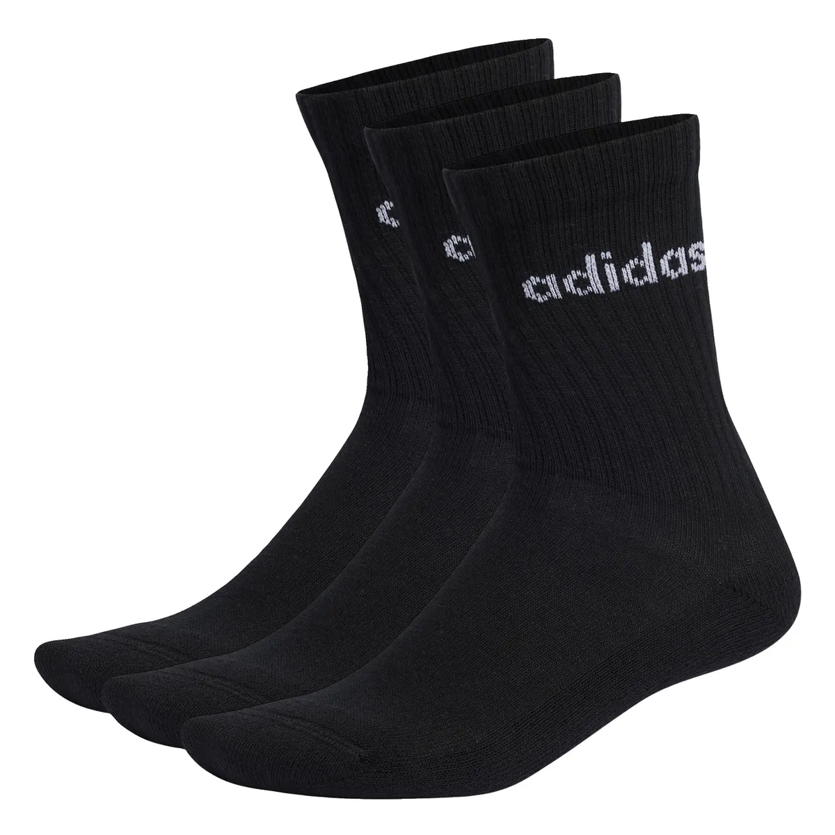 ADIDAS - Calcetines Acolchados Linear Crew 3 Pares