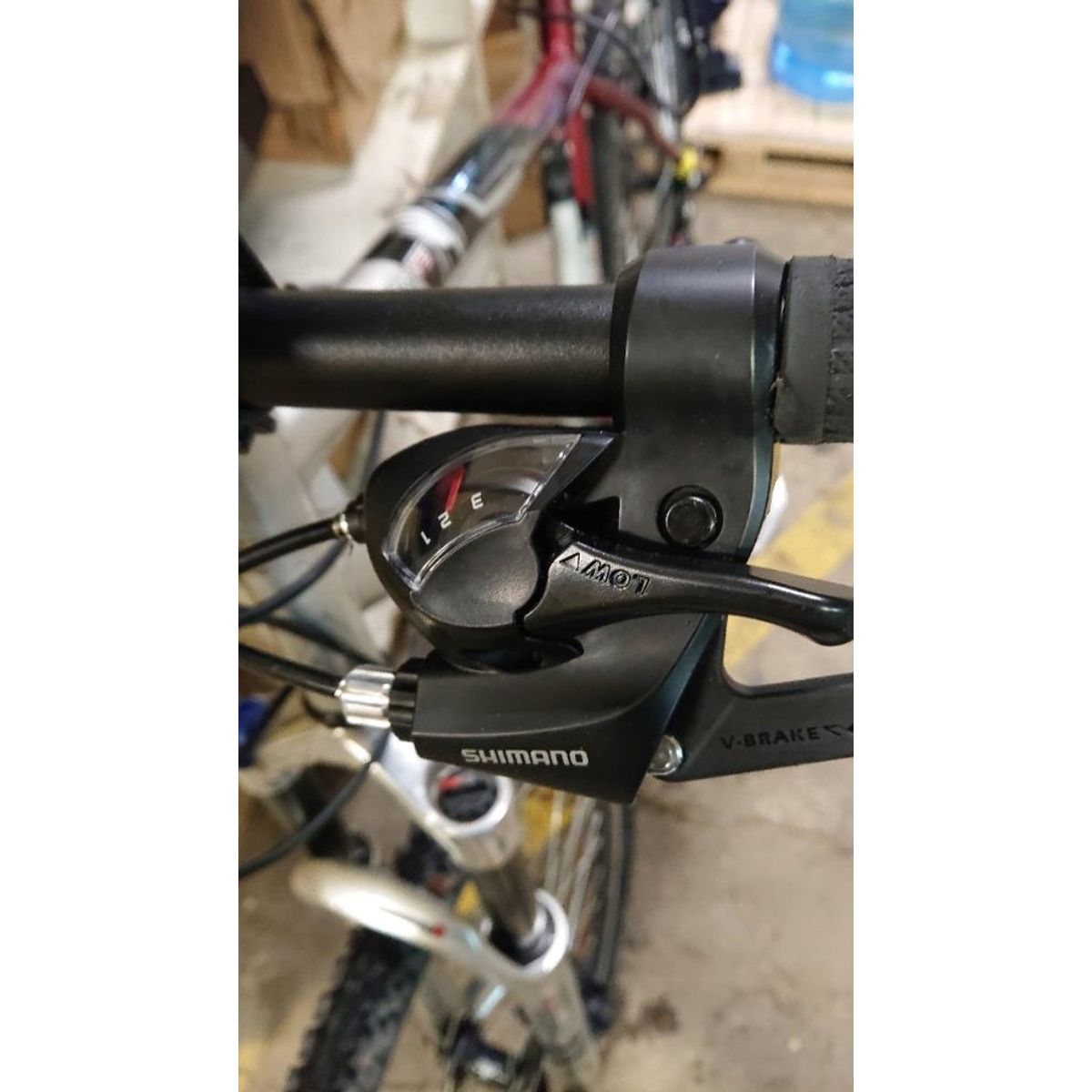 SHIMANO - Palanca Izquierda Freno Cambio 3V Shimano Tourney ST-EF41-L