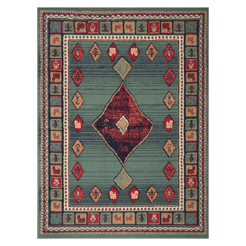 CANNON - Alfombra Zinnia Verde 150x200