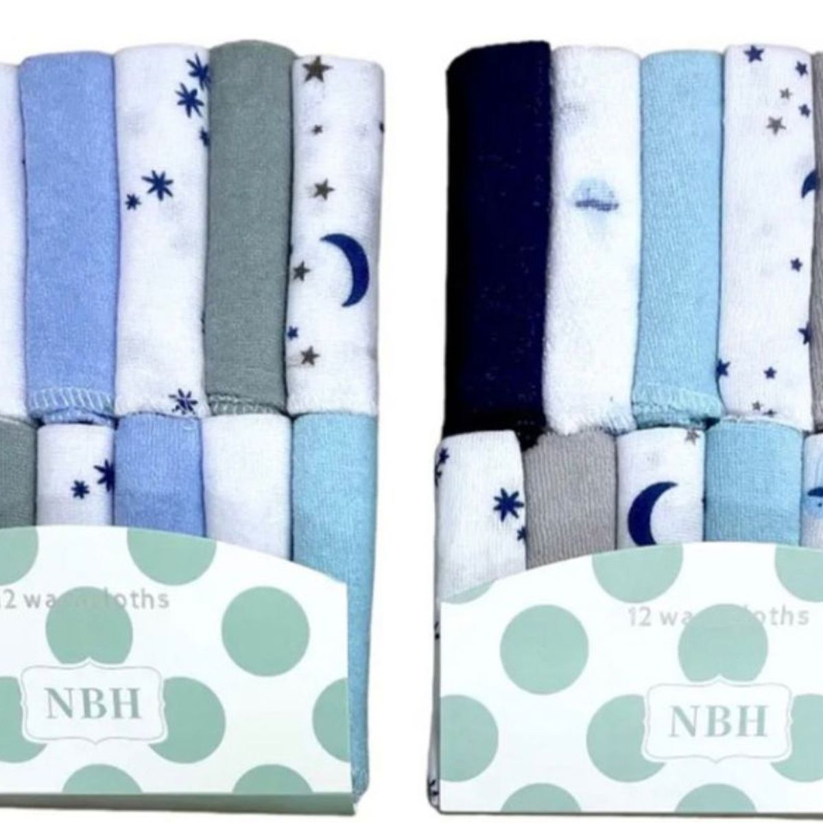 GENERICO - Set 12 Toallas Tutos Para Bebes Pañuelo Suave Recién Nacido