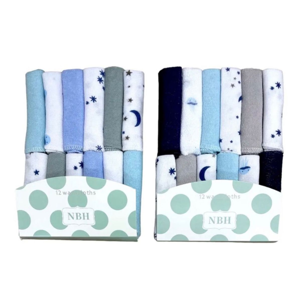 GENERICO - Set 12 Toallas Tutos Para Bebes Pañuelo Suave Recién Nacido