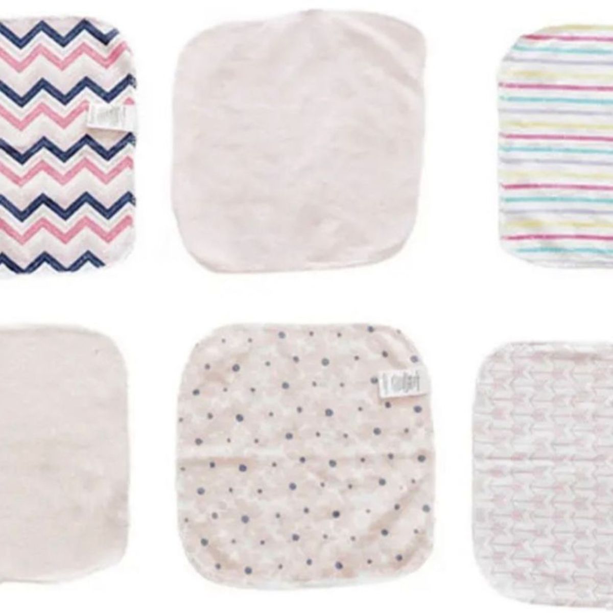 GENERICO - Set 12 Toallas Tutos Para Bebes Pañuelo Suave Recién Nacido