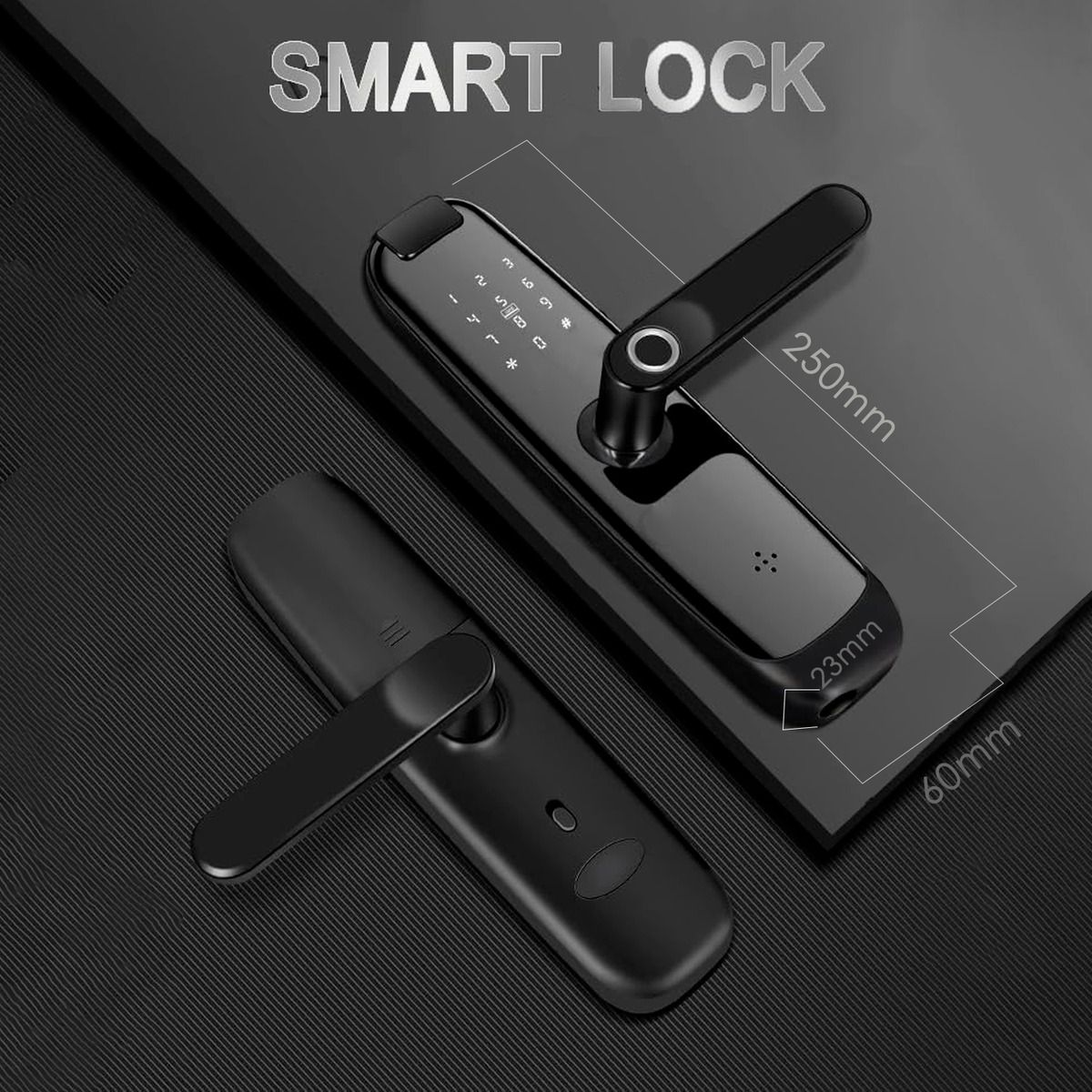 GENERICO - Cerraduras Digital Inteligente Wifi Huella Codigo Control