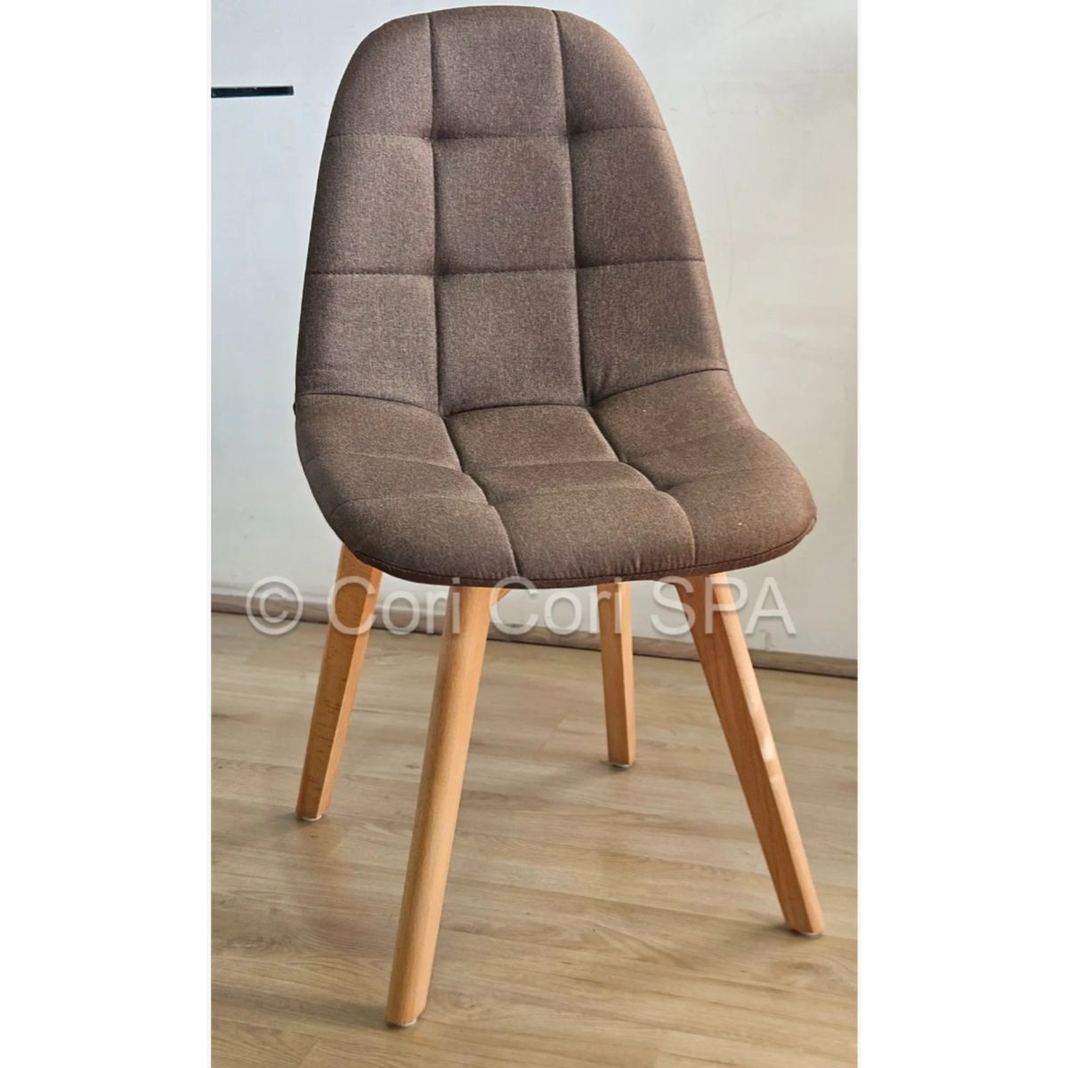 CORI CORI - Silla Capitonne Lino Cafe