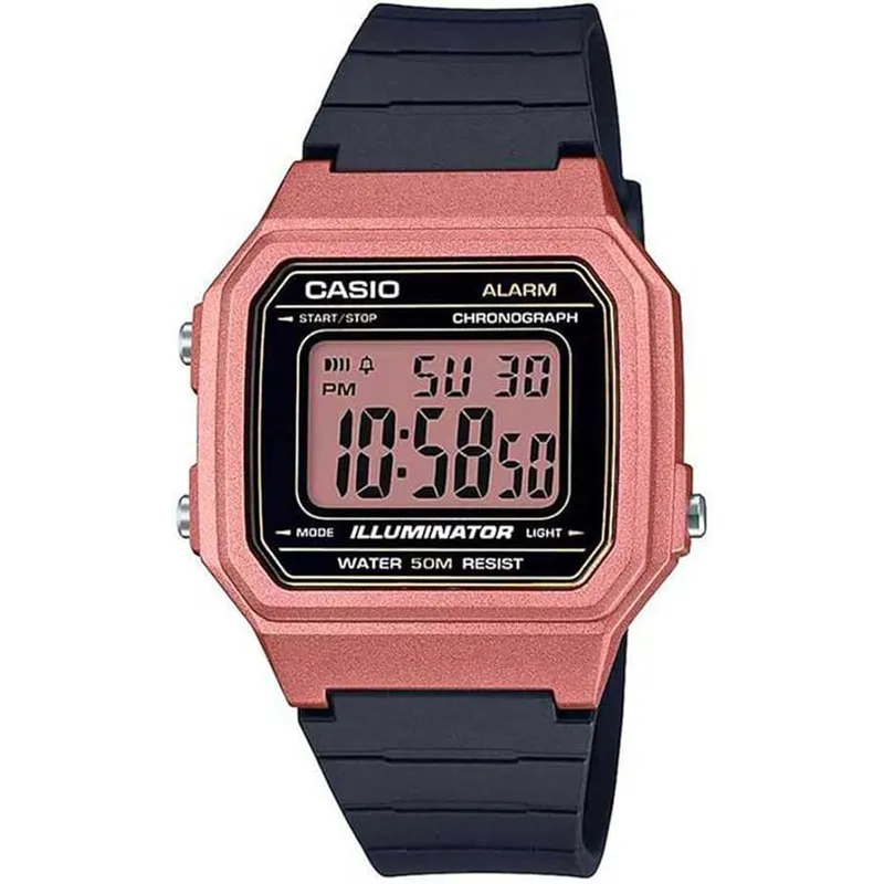 CASIO - reloj casio w217hm-5av hombre digital iluminator