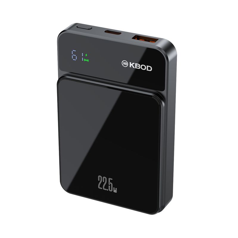 KBOD - Batería Power Bank Magnética 5000mah Con Magsafe Kbod PW-10 Negro