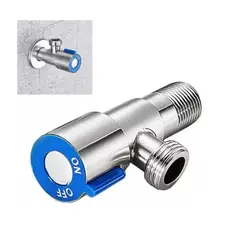 TAUMM - Llave Angular He-he 12 Acero Inoxidable Para Estanque