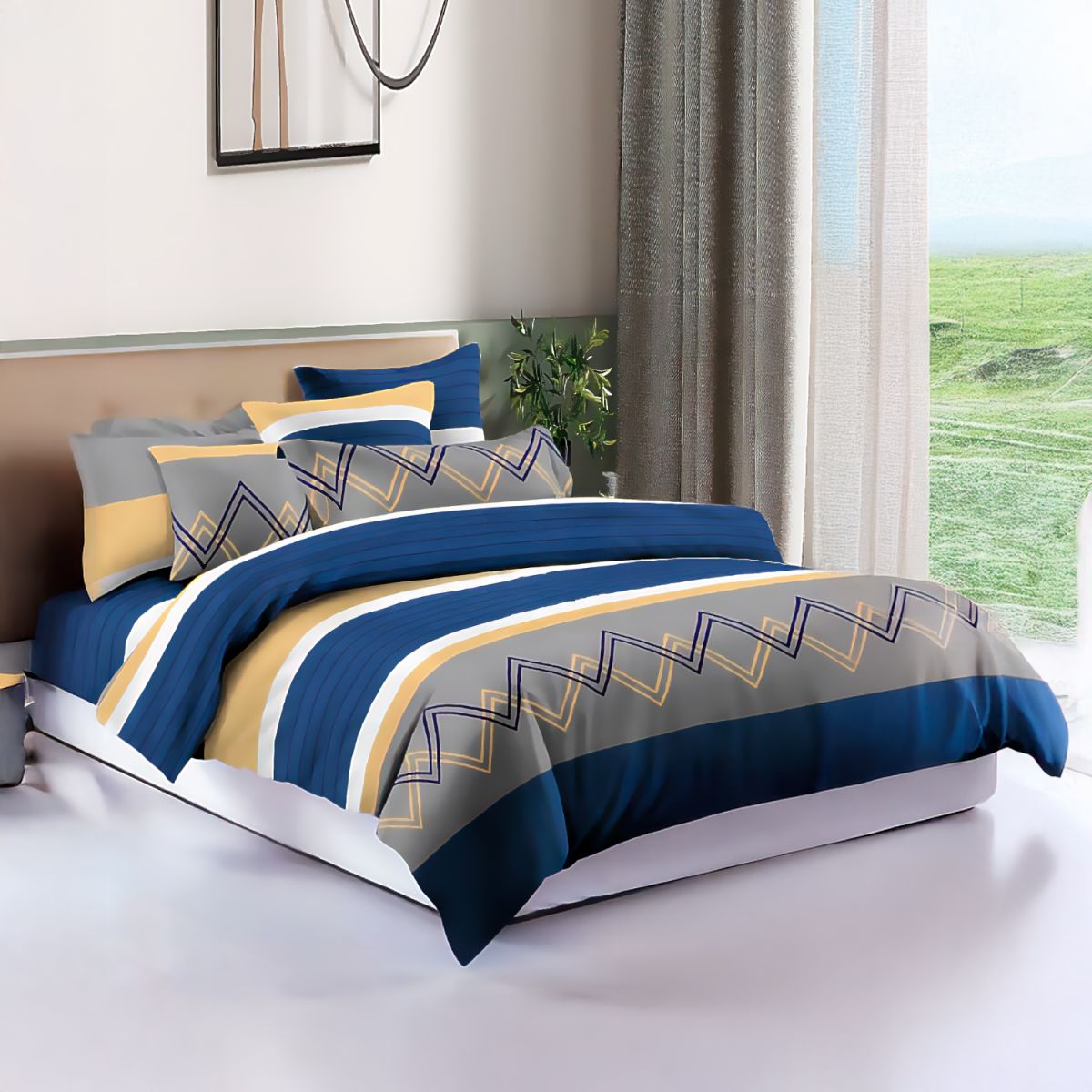 ARMONIA - Set De Sábanas Premium King 800 Hilos Algodón Suave