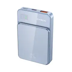 KBOD - Batería Power Bank Magnética 5000mah Con Magsafe PW-10 Azul Claro