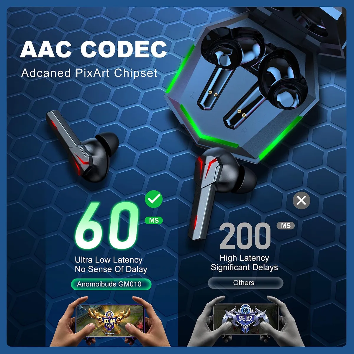 PRODA - Audífonos Bluetooh Gamer BT107