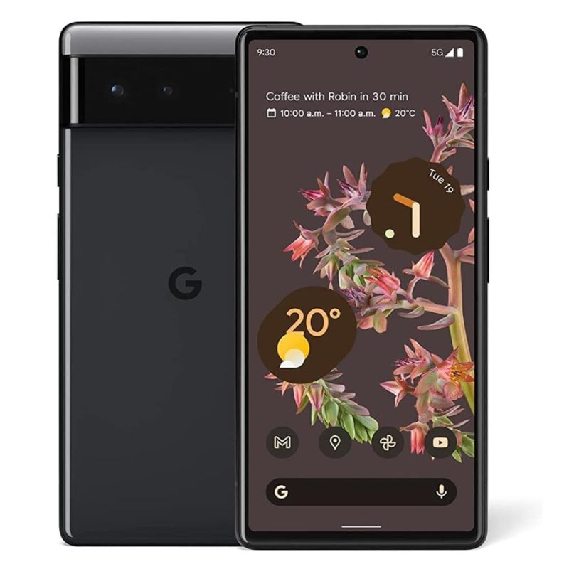 GOOGLE - Google Pixel 6 128GB Negro Reacondicionado
