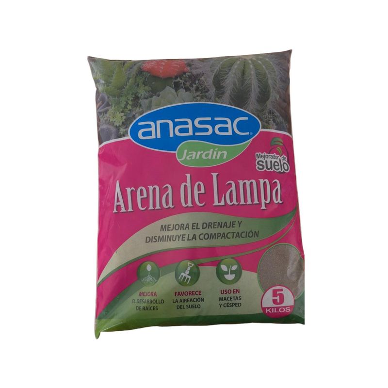 GENERICO - ARENA  DE LAMPA ANASAC 5 KG