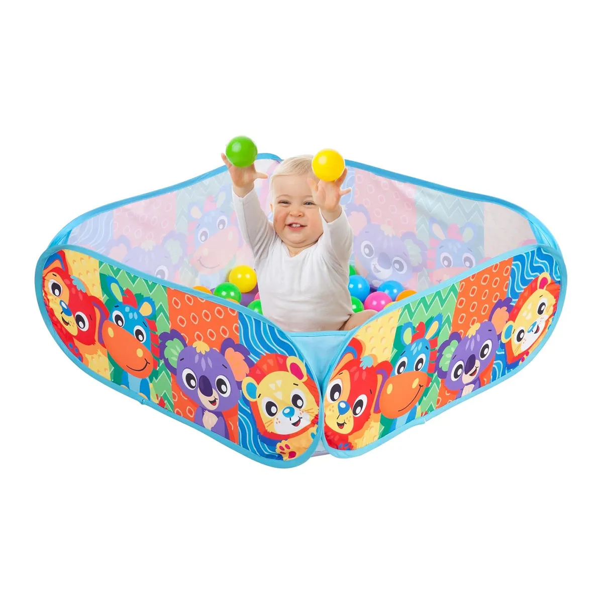PLAYGRO - Piscina de Pelotas Adventure Pals Playgro