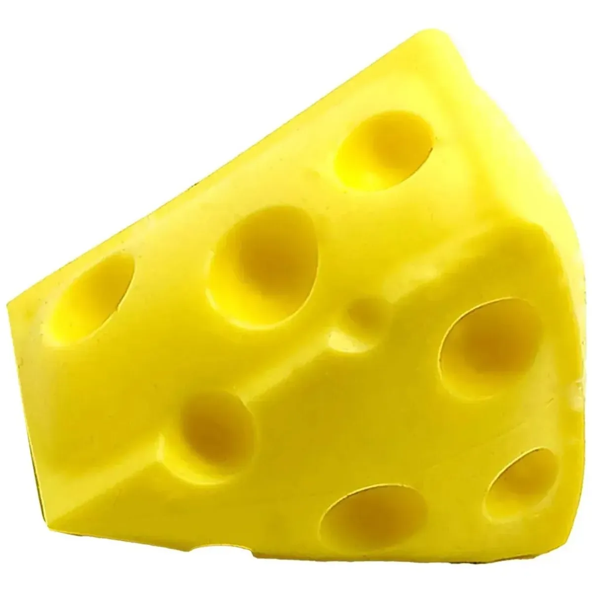 GENERICO - Juguete Queso Squishy Antiestrés Para Niños Y Adultos Color Amarillo