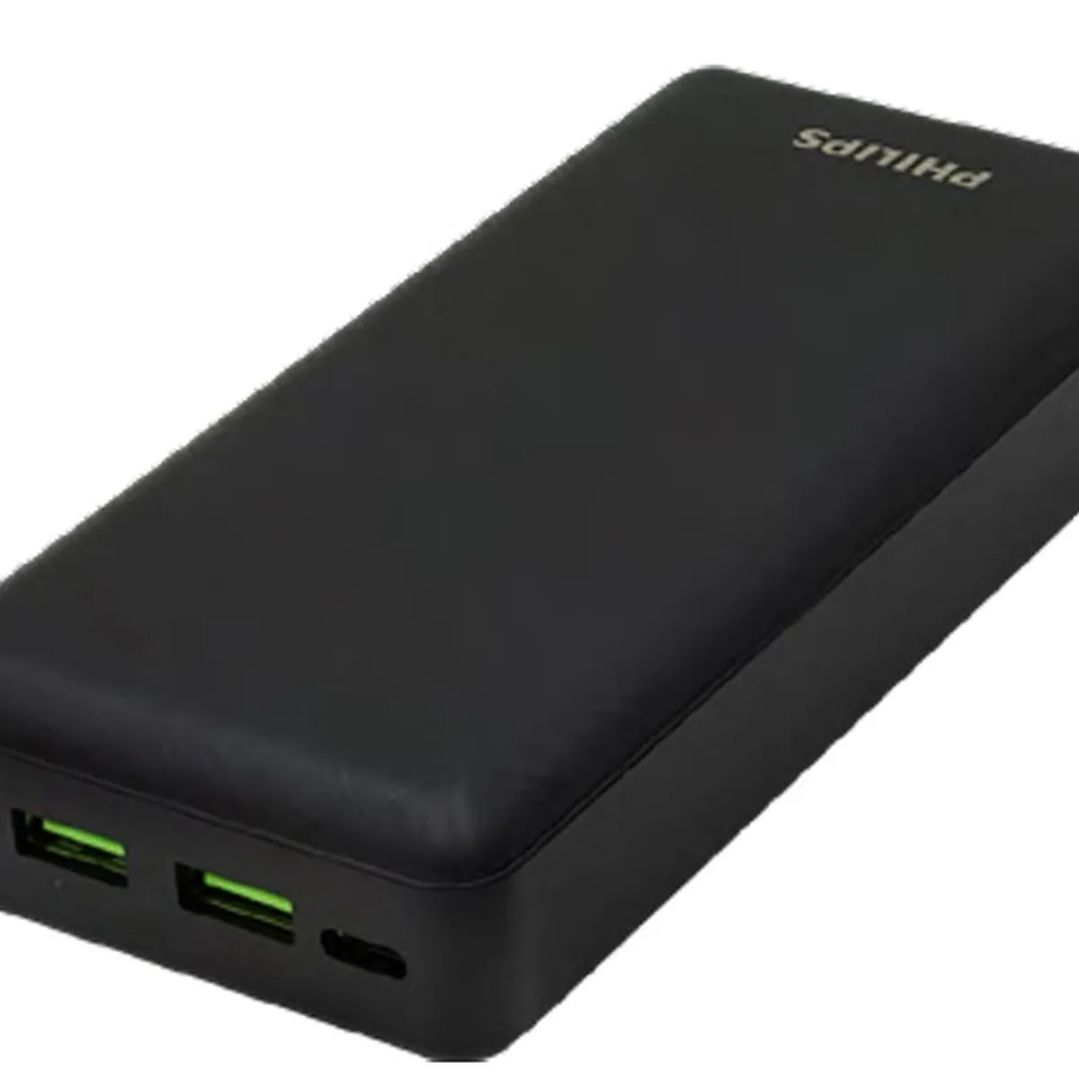 PHILIPS - POWER BANK PHILIPS 20000 MAH NEGRO usb-c PORTATIL CARGA RAPIDA