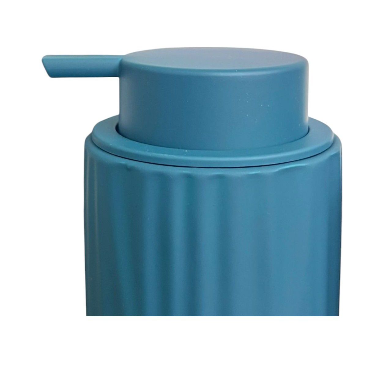 OEM - Set De Baño 2 Piezas Ceramica Jabon Porta Cepillo Turquesa