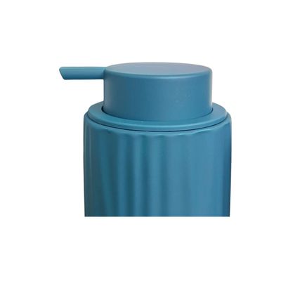 Imagen 2 del producto Set De Baño 2 Piezas Ceramica Jabon Porta Cepillo Turquesa