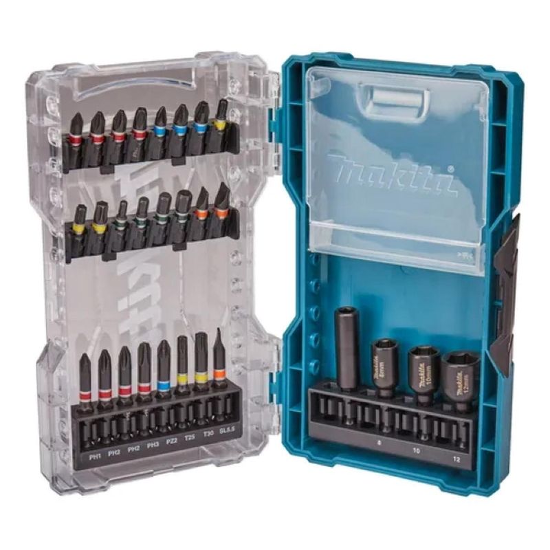 MAKITA - Set 28pzs Puntas y Adaptadores E-07048 Makita