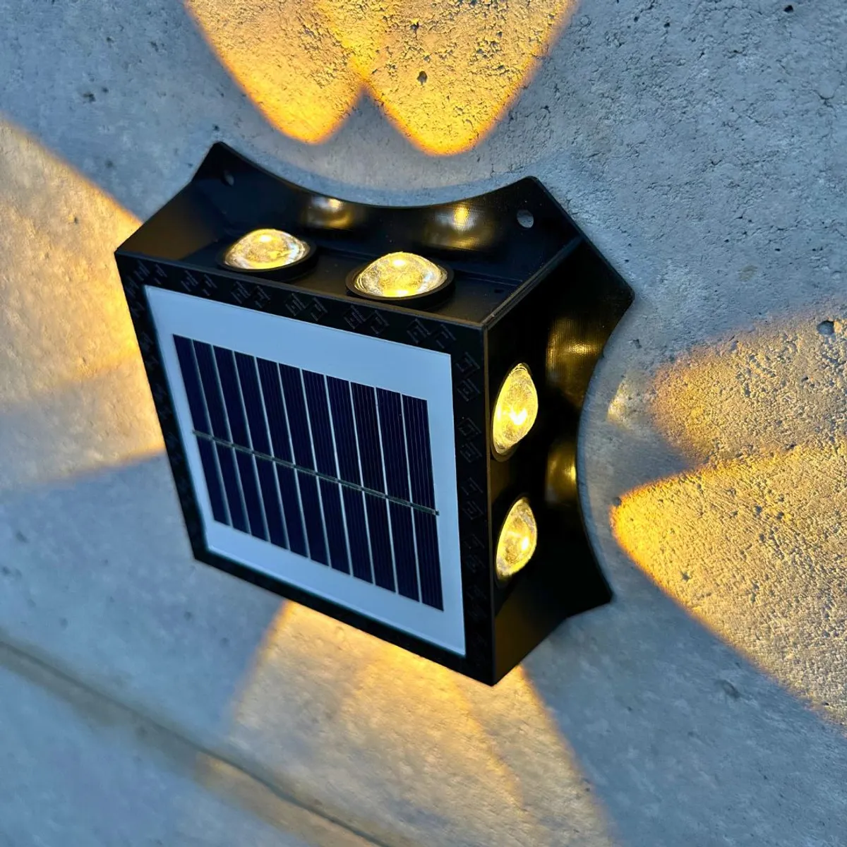 GENERICO - Apliqué 360 Solar Premium - 8 Luces IP65