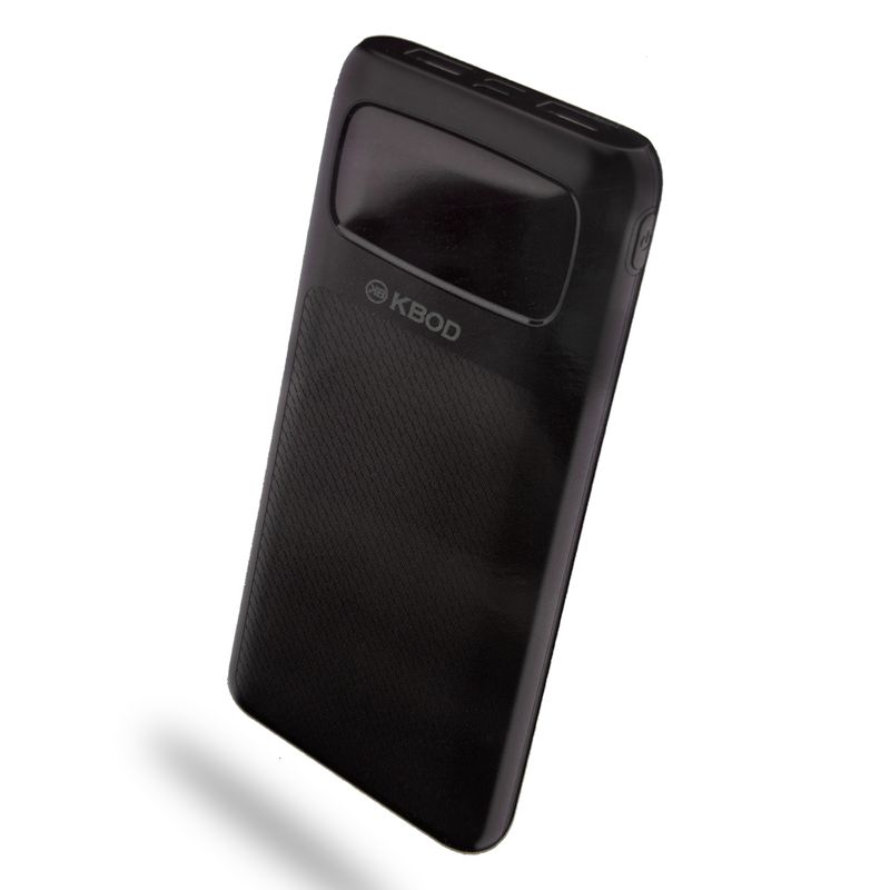 KBOD - Batería Externa Portatil Power Bank 10000mah Kbod PW07 2usb Negro