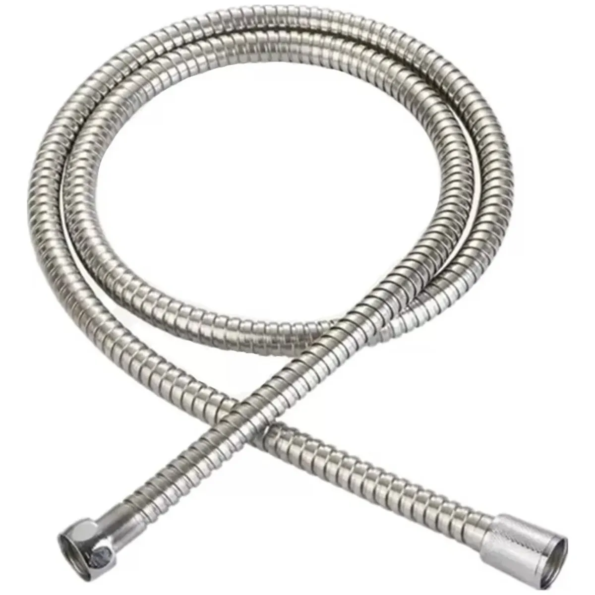 GENERICO - Manguera Ducha Flexible Extensible Cromada 2mts Inoxidable