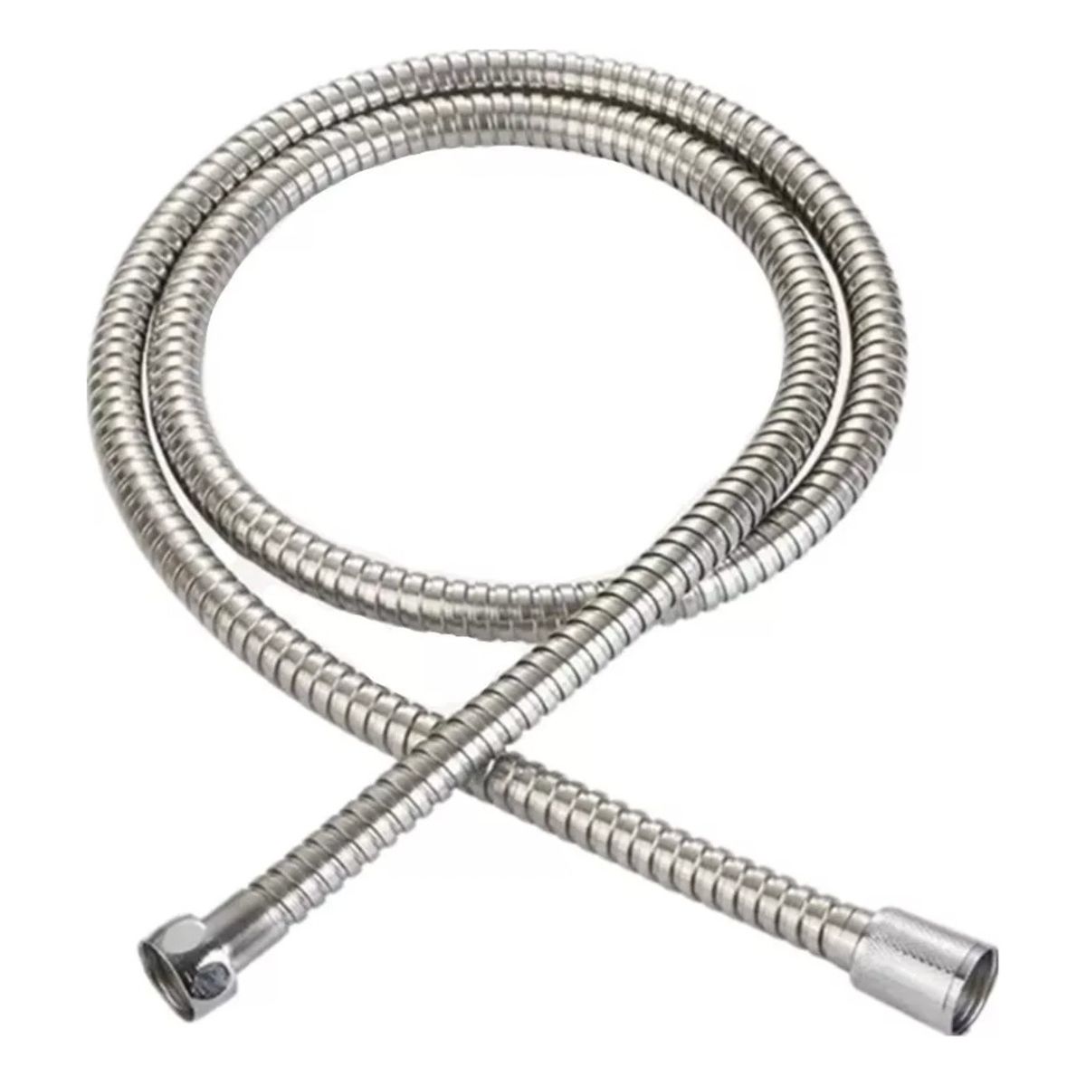 GENERICO - Manguera Ducha Flexible Extensible Cromada 2mts Inoxidable