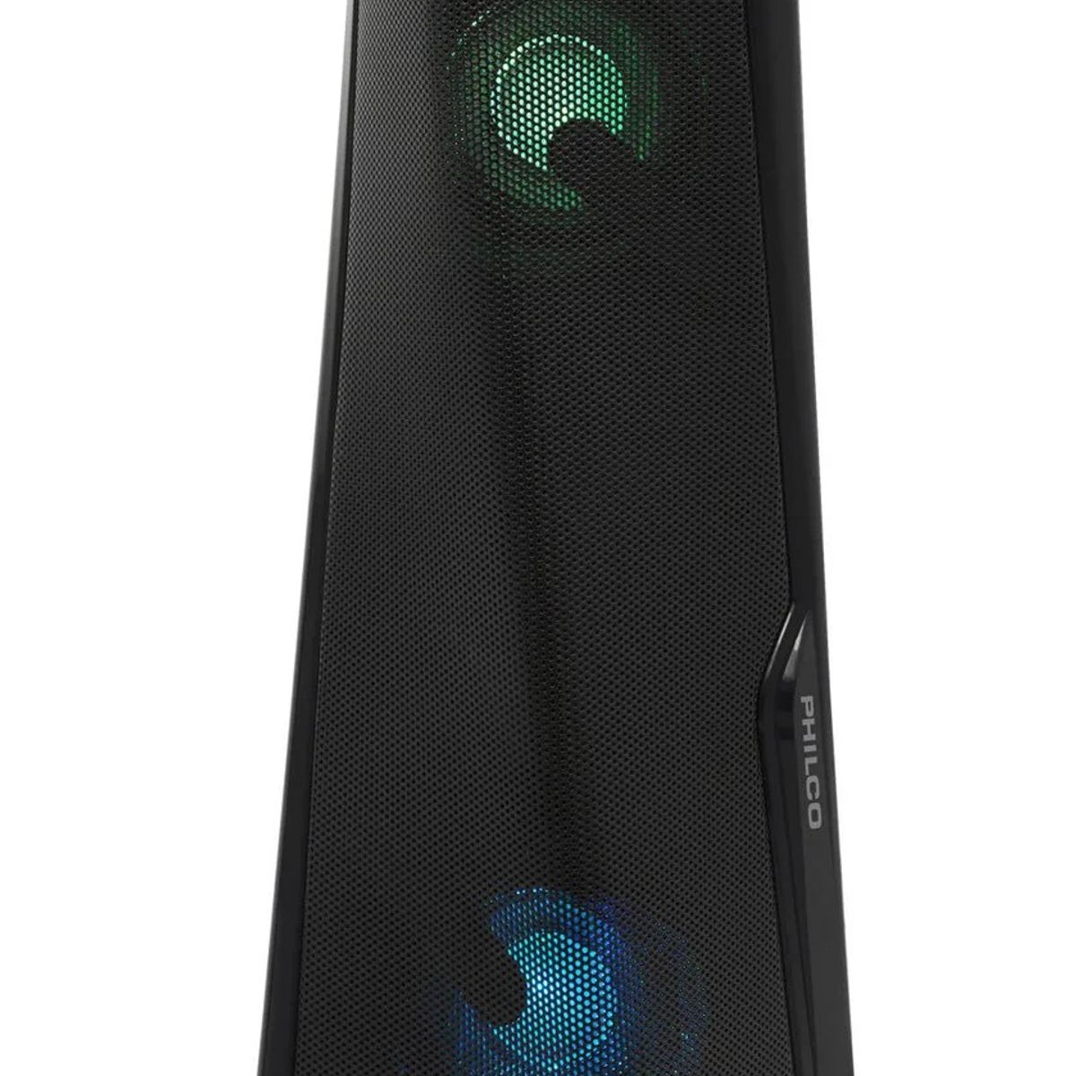 PHILCO - Parlante Portatil Philco Tower Rgb 265bk Wireless Radio Aux Negro