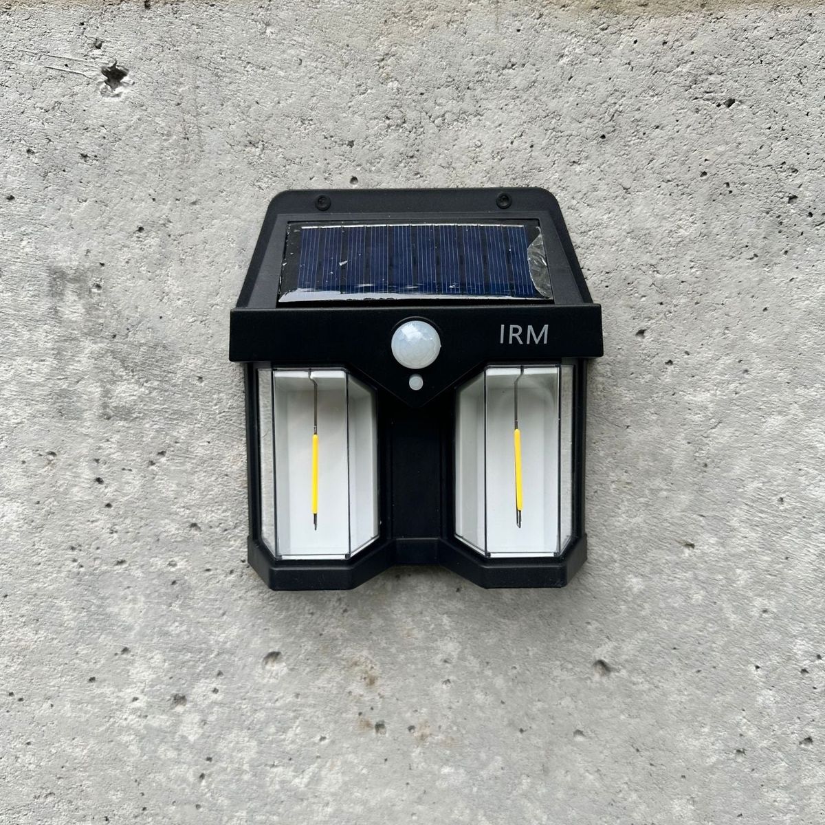 GENERICO - Apliqué Aura Solar - IP65 Luz Cálida Doble