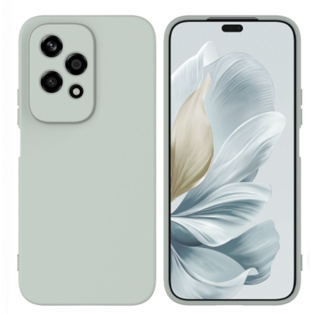 JOIGO - Carcasa Funda Para Honor 200 Lite Goma Gris