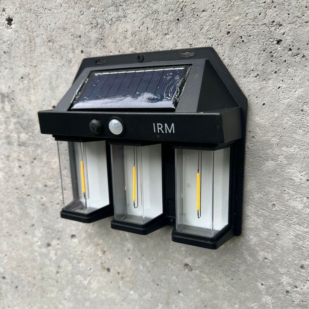 GENERICO - Apliqué Aura Solar - IP65 Luz Cálida Triple