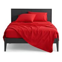 Set De Sábanas Plaza y Media Lisas 800 Hilos Extra Calidad