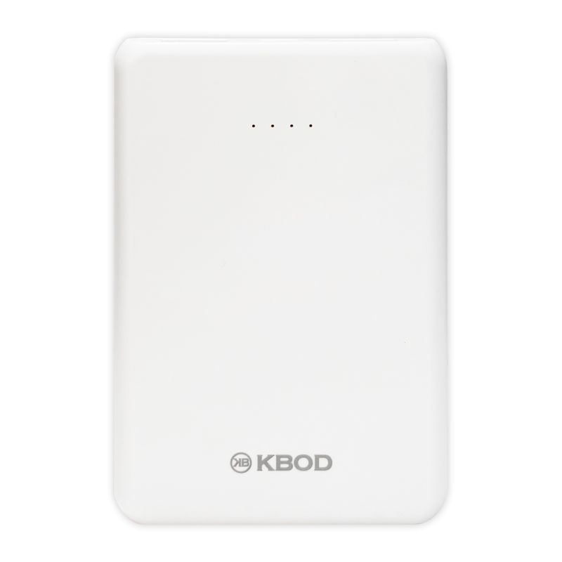 KBOD - Batería Externa Portátil Power Bank 5.000mah Kbod POW 112 Blanco