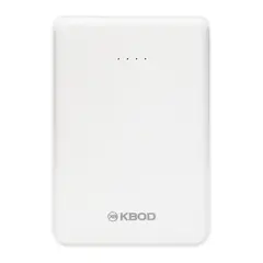 KBOD - Batería Externa Portátil Power Bank 5.000mah POW 112 Blanco