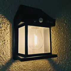 GENERICO - Apliqué Farol de Pared Solar - Simple