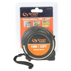 SMART TOOLS - Huincha Medir 10mts X 25mm Acero Inoxidable