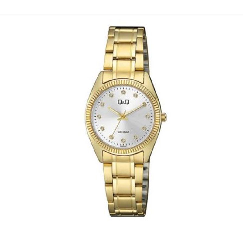 QYQ - RELOJ QZ65J001Y MUJER ANALOGO METAL DORADO