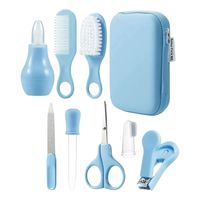Kit Aseo Para Bebés Cepillo De Pelo Cortaúñas Nariz Limpio