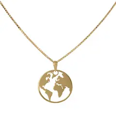 MASSE GIOIELLI - COLLAR MONDO ORO ITALIANO 18K