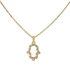 MASSE GIOIELLI - COLLAR FATIMA ORO ITALIANO 18K