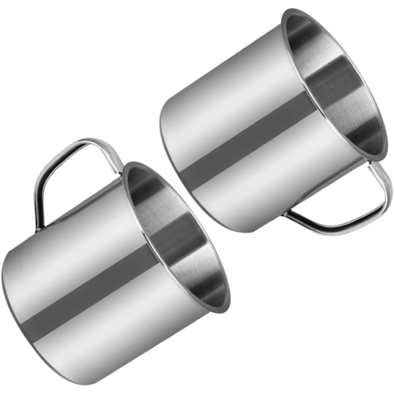 GENERICO - Set 6 Tazas de Acero