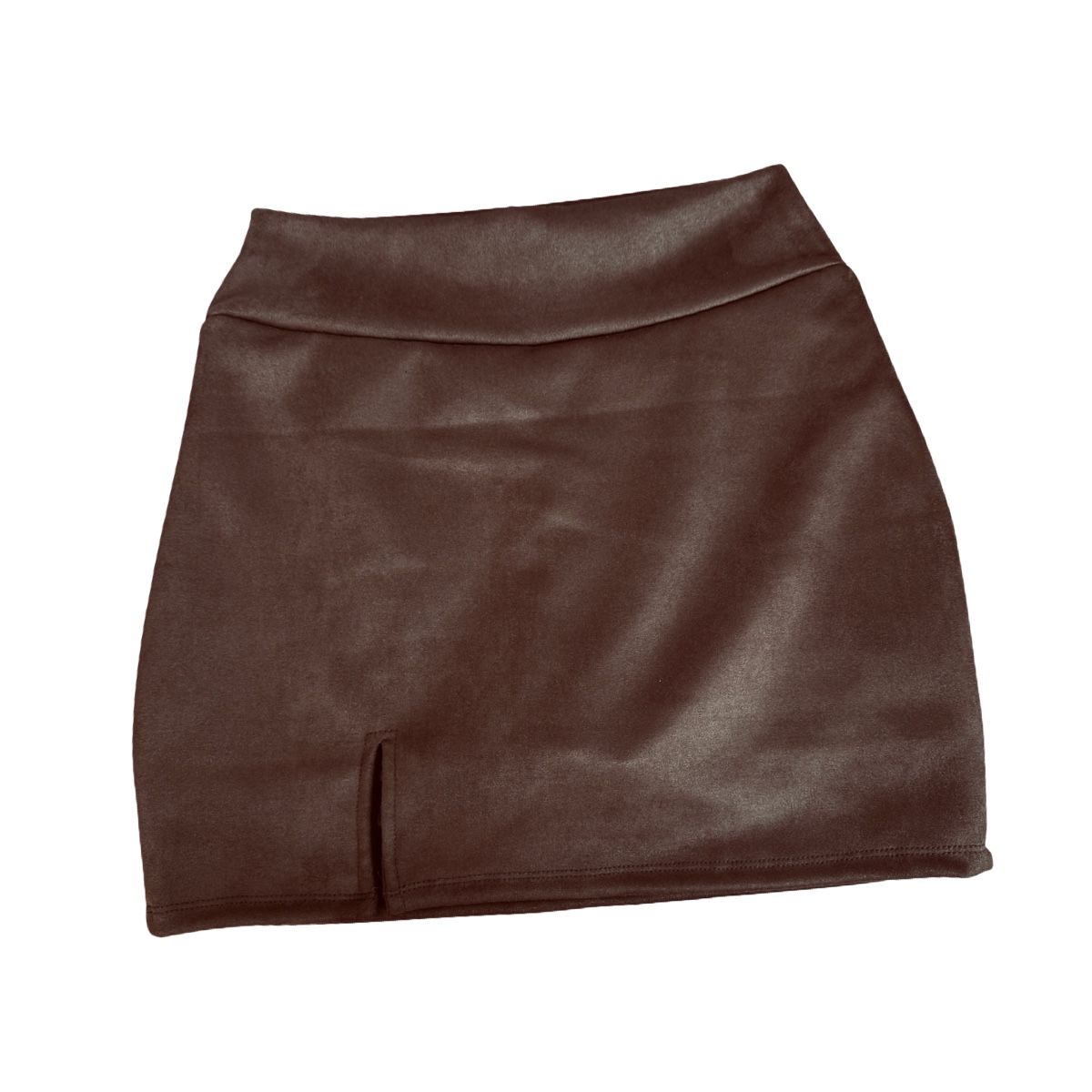 AAYO MODA - Falda Gamuza con Short Incorporado  Look Moderno y Nacional