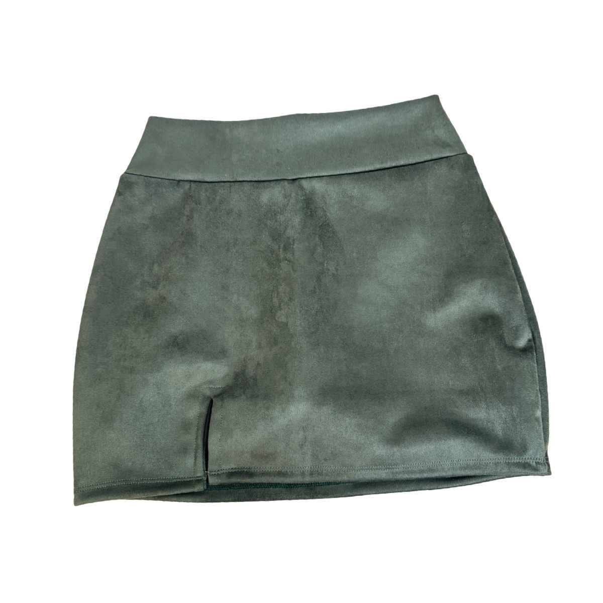 AAYO MODA - Falda Gamuza con Short Incorporado  Look Moderno y Nacional