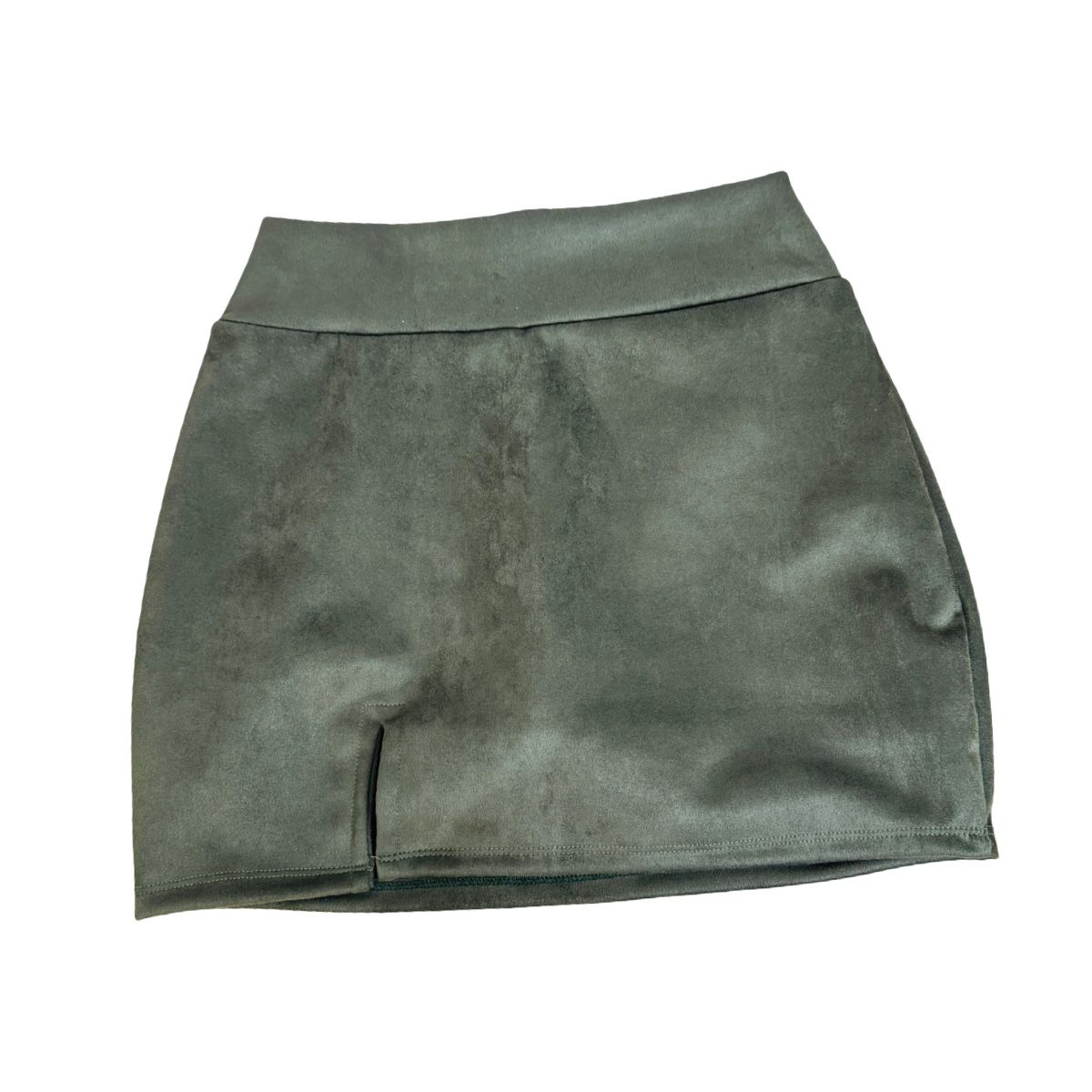 AAYO MODA - Falda Gamuza con Short Incorporado  Look Moderno y Nacional