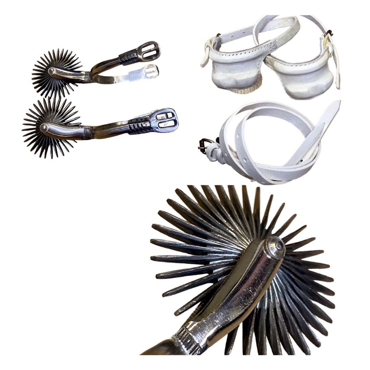 CORRALERO SASTRERIA - Espuela Corralera Piles y Taloneras Talla 3,5