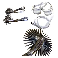 CORRALERO SASTRERIA - Espuela Corralera Piles y Taloneras Talla 3,5