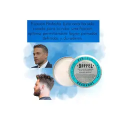 BOFFEL - Cera Medium Para Cabello 100ml Suave y Fijación Perfecta