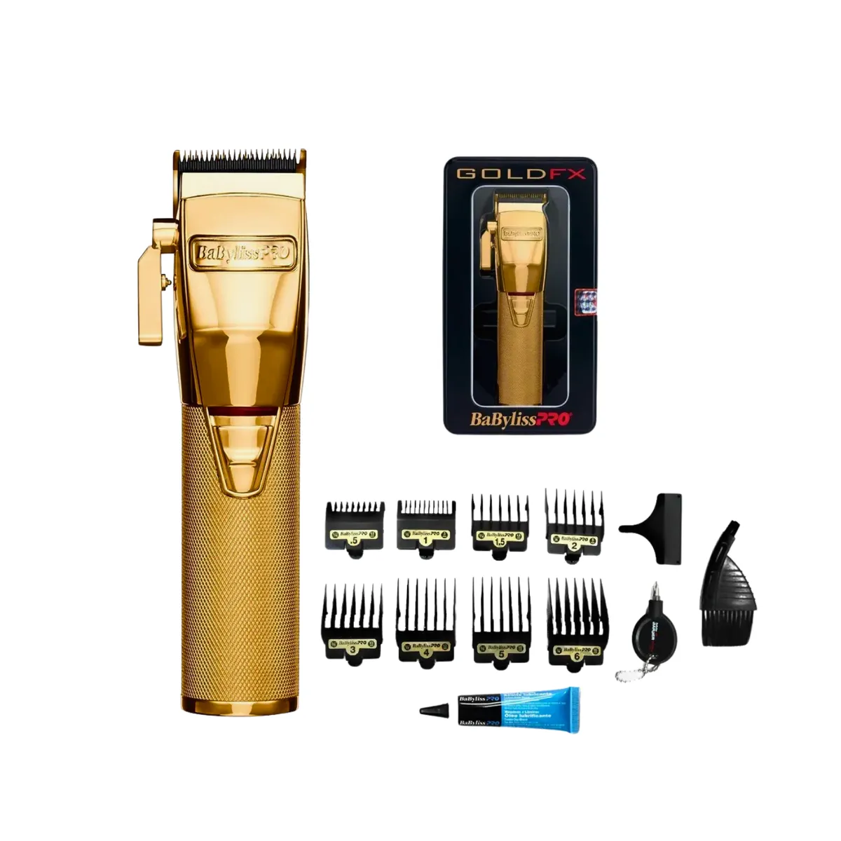 BABYLISS PRO - Cortadora de pelo Profesional BaBylissPRO GOLD B870GUZ